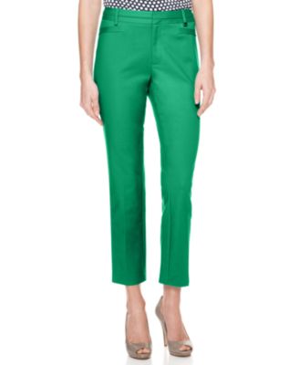 Calvin Klein Pants, Straight Leg Cropped