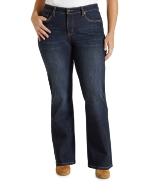 levi plus size bootcut jeans