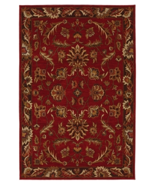 UPC 711516118621 product image for Karastan Area Rug, Studio by Karastan Knightsen Walnut Park Red 5'6