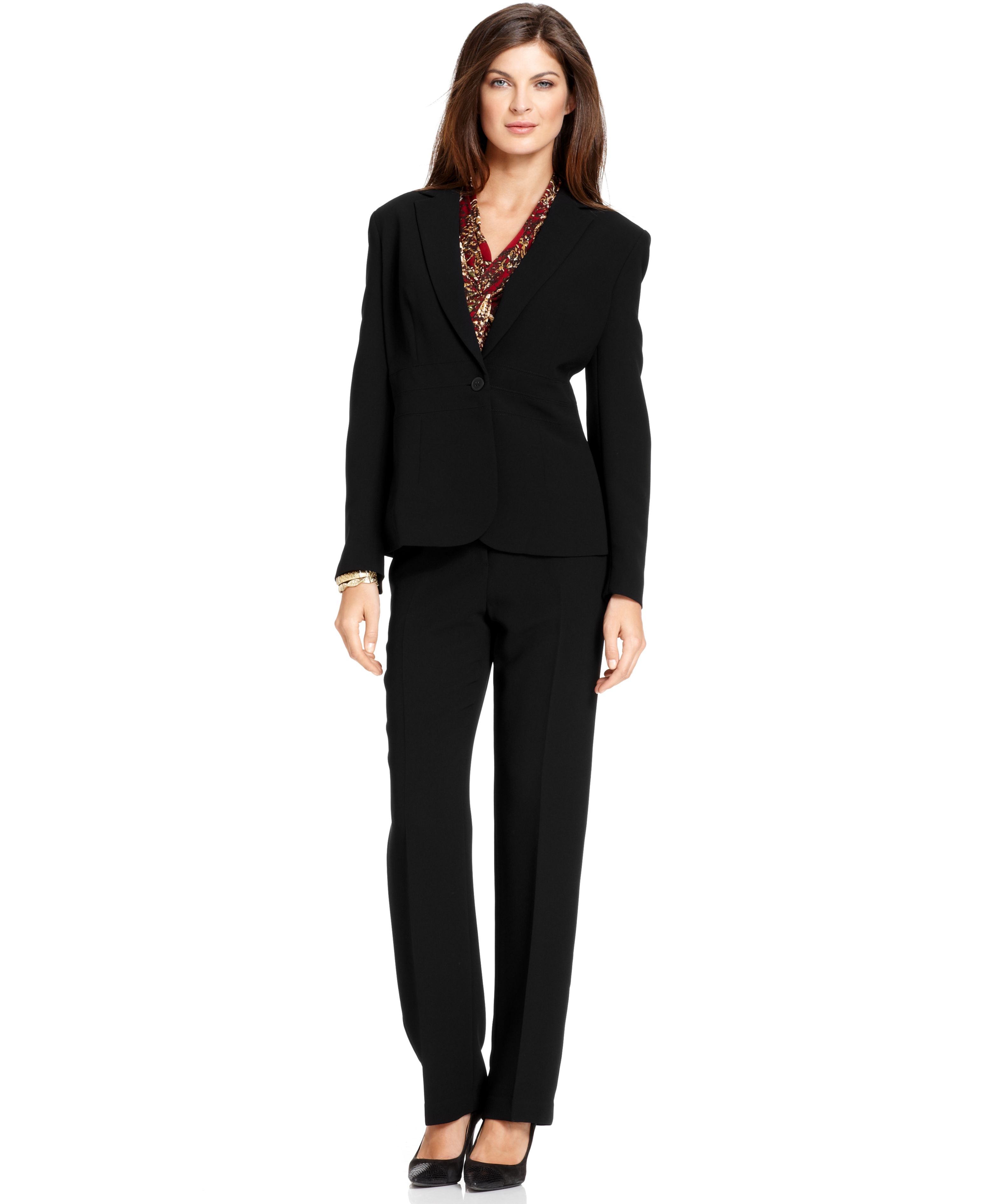 MACYS ---- pant suit ---- 1354497_fpx ---- Yaya Kosikova ---- | Macys pants, Pantsuit, Fashion