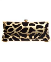 Sasha Handbag, Metal Frame Minaudiere Evening Clutch