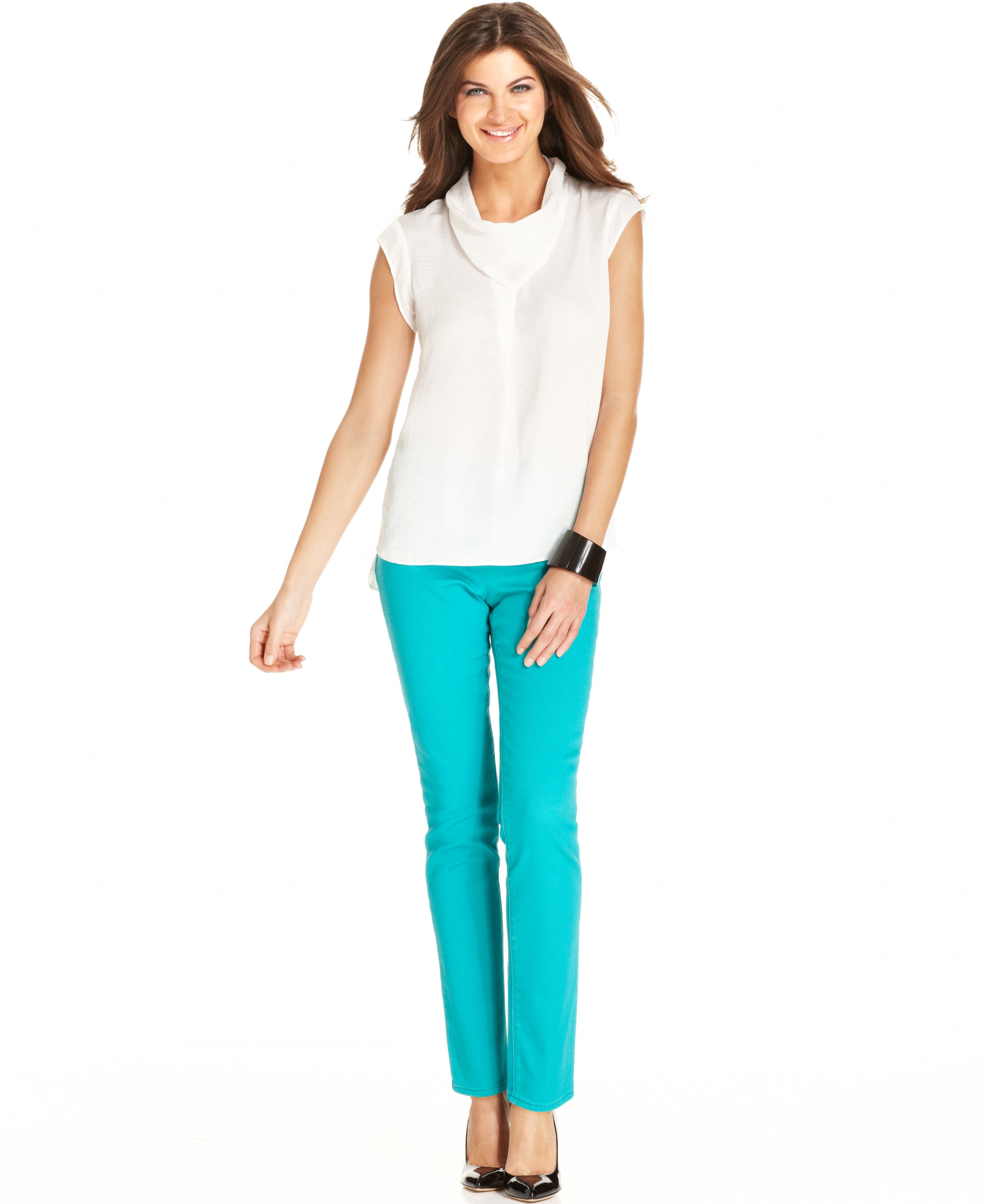 MACYS ---- pants ---- Yaya Kosikova ---- 1441930_fpx ---- | Macys pants, Pants, Capri pants