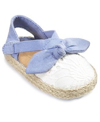 ... Impressions Baby Shoes, Baby Girls Eyelet Espadrilles - Kids - Macy's