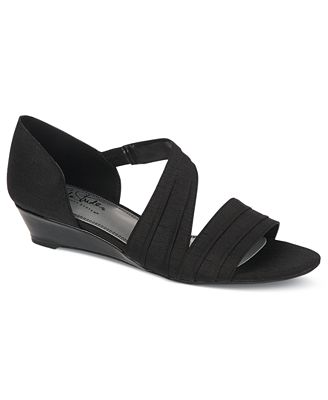 Life Stride Yodelet Wedge Sandals - Shoes - Macy's