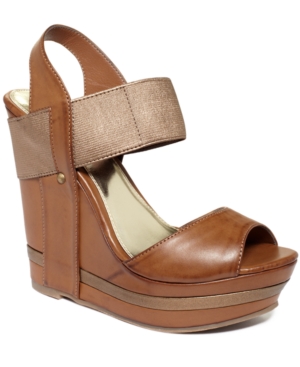 Unlisted Shoes, Hold Tight Platform Wedge Sandals Women's Shoes