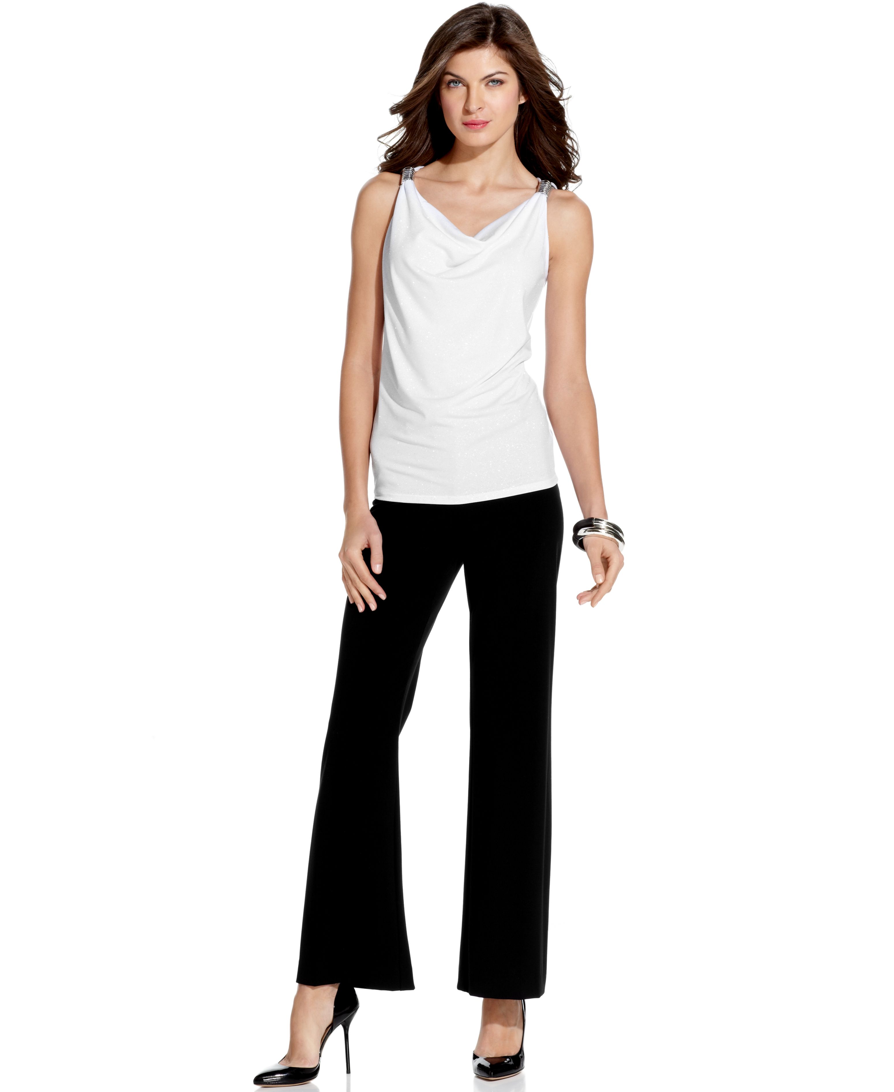 MACYS ---- wide-leg pants ---- Yaya Kosikova ---- 1526383_fpx ---- | Fashion, Leg pants, Pants