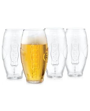 UPC 031009288410 product image for Libbey Glassware, Set of 4 Football Tumblers | upcitemdb.com