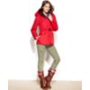 macys deals on Jessica Simpson Hooded Faux-Fur-Collar Belted Puffer Coat