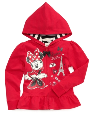 Disney Little Girls' Minnie Mouse Hoodie