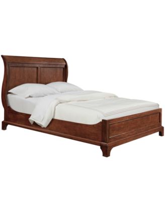 Gramercy Queen Bed, Sleigh Bed - Furniture - Macy&#39;s