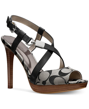 coach sandals macy's