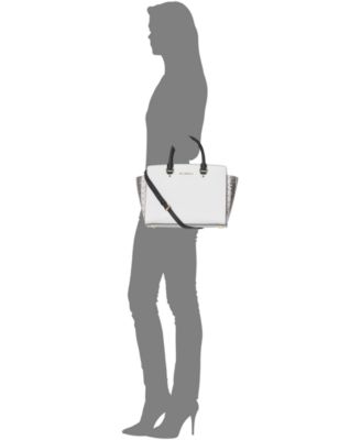 MICHAEL Michael Kors Selma Large Satchel - Handbags & Accessories - Macy's