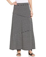 Style&co. Striped Paneled Maxi Skirt