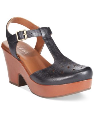 korks clog heels