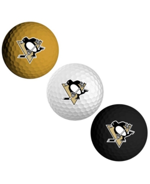 UPC 637556152053 product image for Team Golf Pittsburgh Penguins 3pk Golf Ball Set | upcitemdb.com