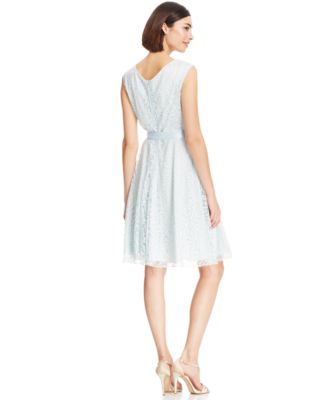 Tahari by asl belted dress