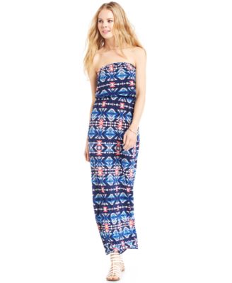 Strapless Maxi Dress