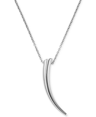 michael kors horn necklace