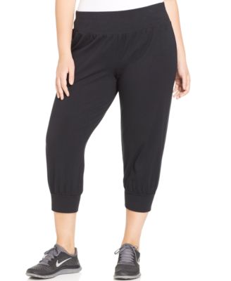 Style&co. Sport Plus Size Capri Jogger Sweatpants - Pants & Capris ...