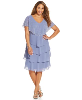 Plus Size Chiffon Dresses