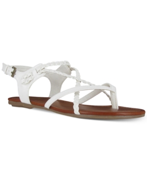 UPC 887696146065 product image for Mia Adriana Braided Flat Strappy Sandals Women's Shoes | upcitemdb.com