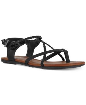 UPC 887696158730 product image for Mia Adriana Braided Flat Strappy Sandals Women's Shoes | upcitemdb.com