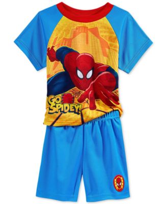 AME Toddler Boys' 3-Piece Spider-Man Pajamas - Kids & Baby - Macy's