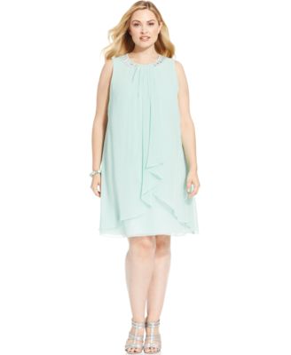 Plus Size Chiffon Dresses