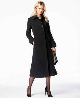 Jones New York Petite Wool Maxi Coat - Coats - Women - Macy's