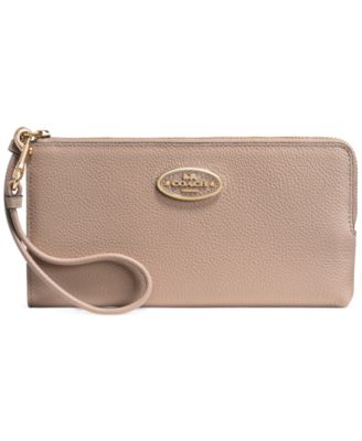macy coach wallets
