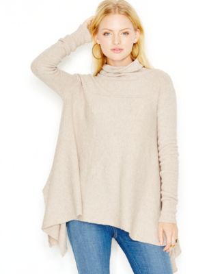 Free People Long-Sleeve Turtleneck Sweater - Sweaters - Women - Macy's