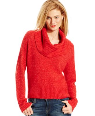 MICHAEL Michael Kors Cowl-Neck Hi-Low Sweater - Women's Brands ...