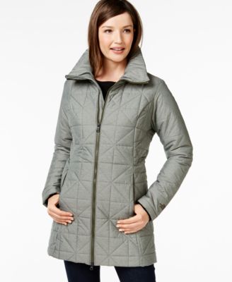 north face quilted hooded jacket