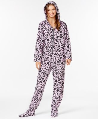 Hello Kitty The Glow Fleece Footed Pajamas - Bras, Panties ...