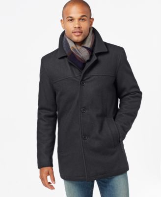 Nautica Big & Tall Wool-Blend Peacoat - Coats & Jackets - Men - Macy's