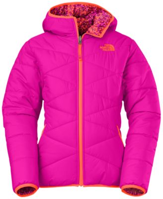 macy's north face jackets for girls
