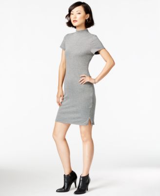 Mock Turtleneck Dress