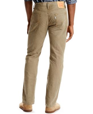 Levi's® 514 Straight Padox Canvas Twill Pants, Earth Brown - Pants ...