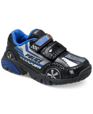stride rite vroomz police car sneaker