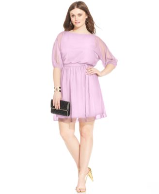 Plus Size Chiffon Dresses