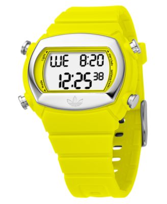 Adidas Watch, Unisex Yellow Polyurethane Strap ADH6056