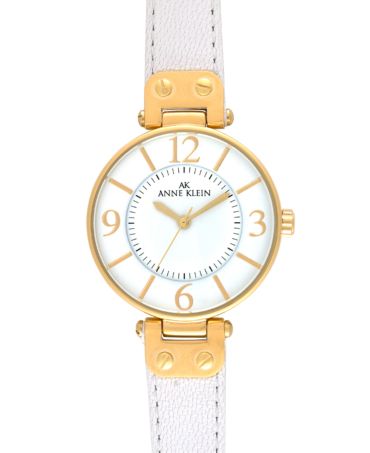 ... White Leather Strap 10-9168WTWT - Watches - Jewelry  Watches - Macy's