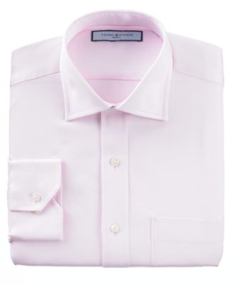 Tommy Hilfiger Dress Shirt, Solid Twill