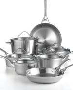 Calphalon LR13A Contemporary Stainless Steel 13 Piece Cookware Set