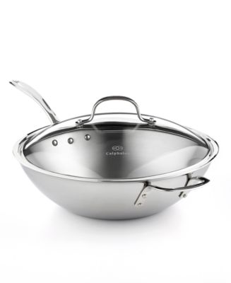Calphalon Stir Fry, Tri-Ply Stainless Steel 12" 