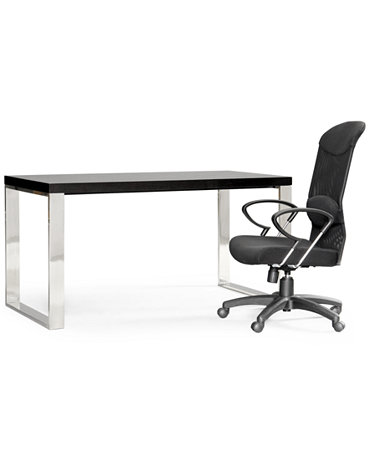 Stockholm Home Office Furniture, 2 Piece Set (Desk and Chair