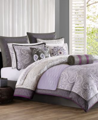 Queen Size Bedspreads on Echo Bedding  Lavender Full Queen Diamond Geo Coverlet   Bedding
