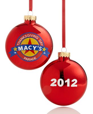 ... Christmas Ornament, Macy's Thanksgiving Day Parade Disk - - Macy's
