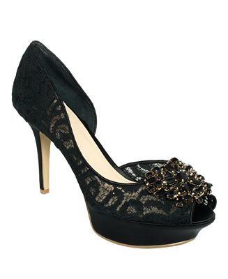 Nine West Jaquita Platform Evening Pumps - Shoes - Macy's