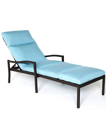 Holden Aluminum Patio Furniture, Outdoor Chaise Lounge - Furniture - Macy&#39;s